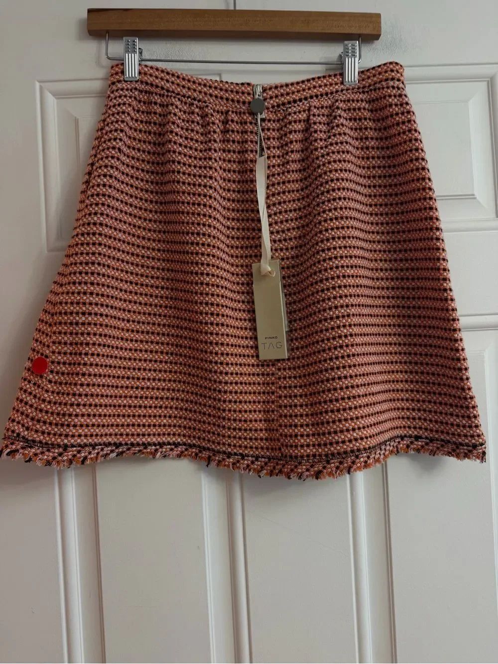 Pinko  knit mini cotton blend  skirt NWT Size US 6